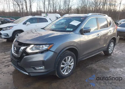 2017 Nissan Rogue Sv from USA, damaged, VIN KNMAT2MVXHP529925